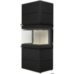 A. Caminetti SCANDINAVIAN Panorama-Kamin 65 BH, 9,00 kW – Eleganter Heizkörper für Ihr Zuhause