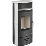 Accente International Casablanca 3.0 Keramikofen 7,5 kW – Weiß/Schwarz