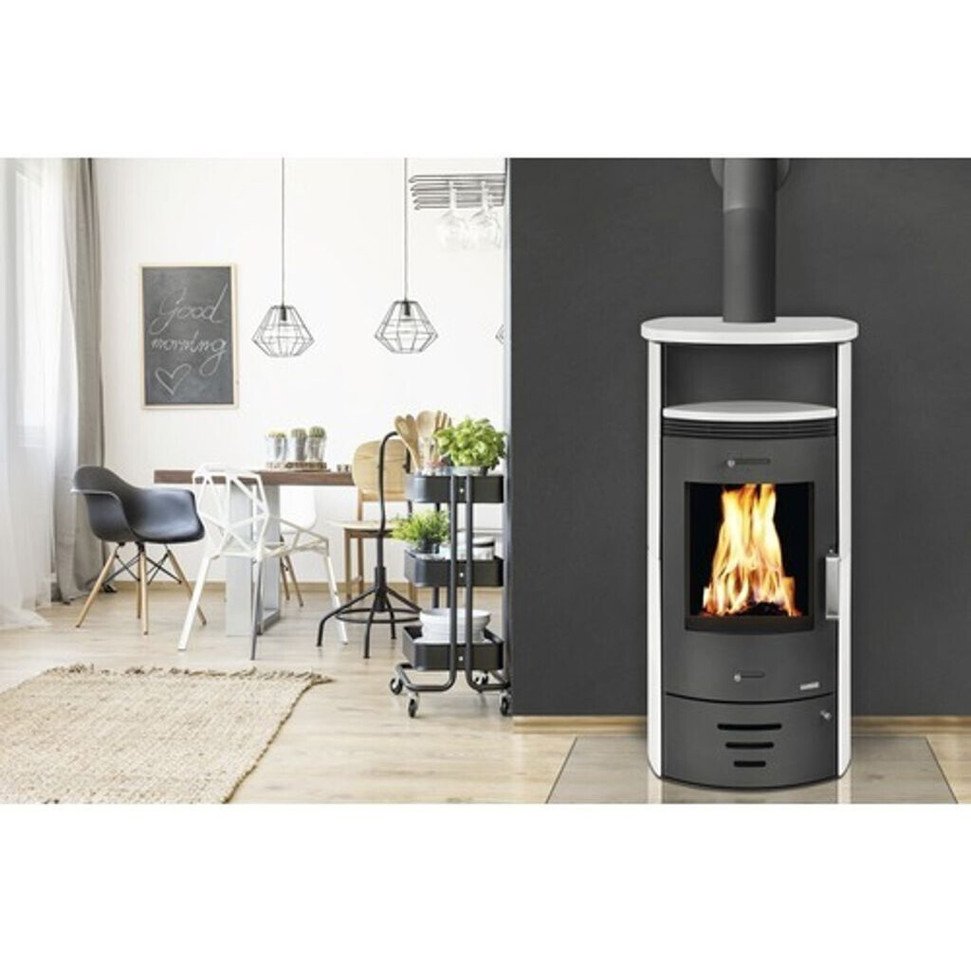 Accente International Casablanca 3.0 Keramikofen 7,5 kW - Weiß/Schwarz – Bild 3