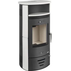 Accente International Casablanca 3.0 Keramikofen 7,5 kW - Weiß/Schwarz