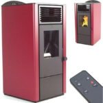 Apex Pelletofen 9,5 kW – Rot