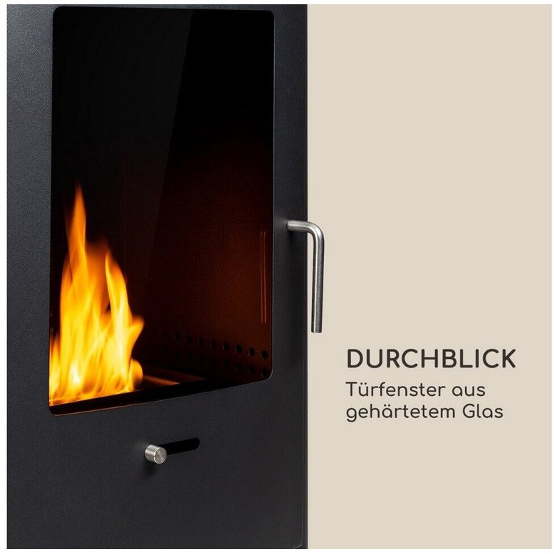 Blumfeldt Fiamme Cantal - Eleganter Kaminofen für Wohngemütlichkeit – Bild 4