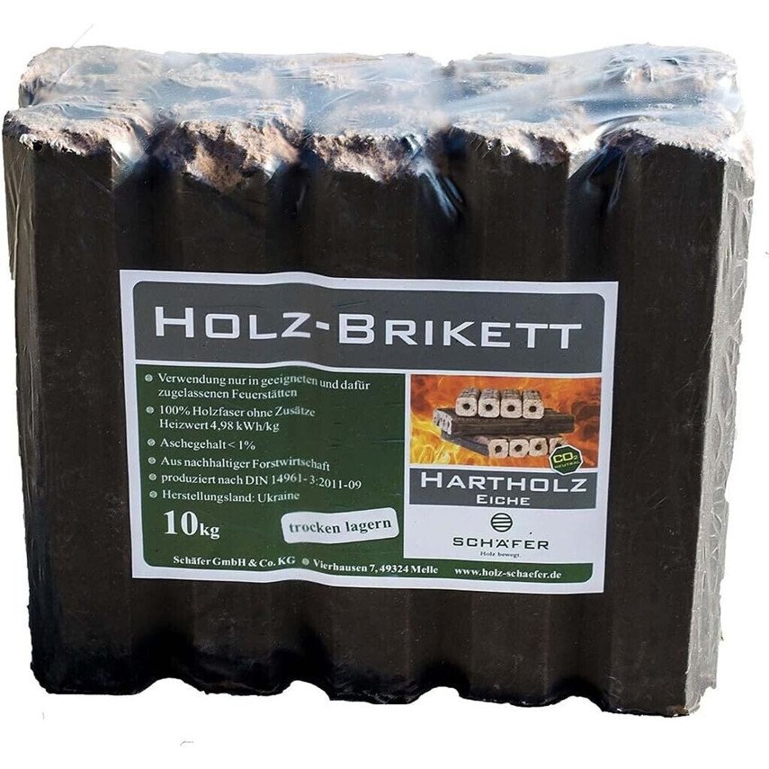 Eichenbriketts Palette 960 kg von holz4home (H4H169) - Hochwertige Brennstoffe – Bild 2