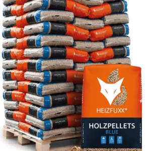 Heizfuxx Holzpellets Blue 15kg x 65 Sack 975kg Palette