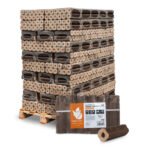 Heizfuxx PiniKay Hartholz Brennstäbe – 96 Stück à 10 kg