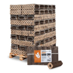 Heizfuxx PiniKay Hartholz Brennstäbe - 96 Stück à 10 kg