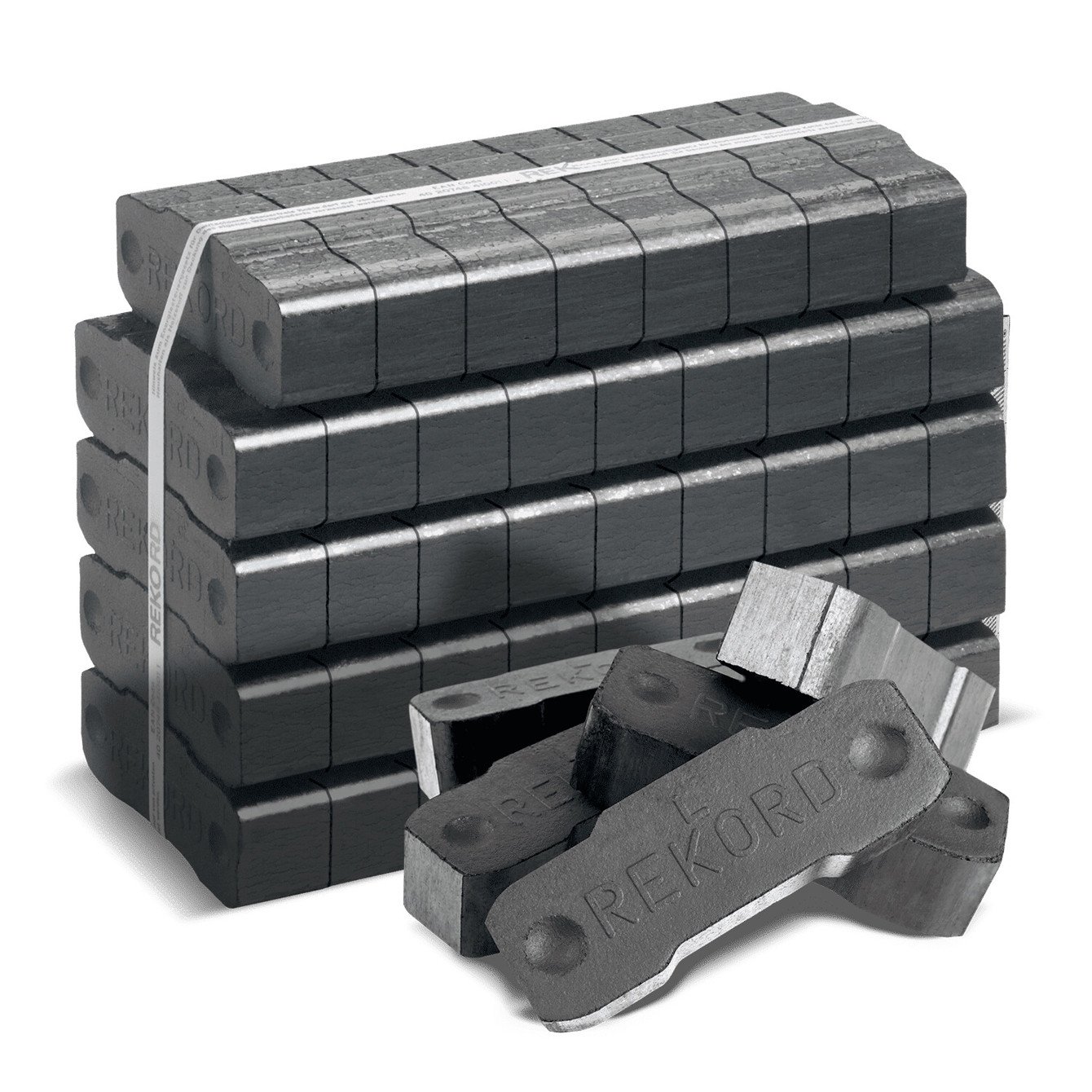 REKORD Braunkohlebriketts - 40 Stück á 25 kg auf Palette – Bild 3